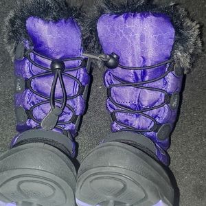 Purple Kamik Kids Boots Size 12